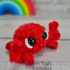 NO SEW Claude the Crab amigurumi pattern by Alter Ego Crochet