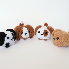 3-in-1 No-Sew Chubby Bun Dog amigurumi pattern by Crochet Pattern By Nina