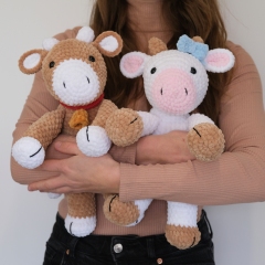 Elsa the Cow - Crochet Cow  amigurumi pattern by Crochet Pattern By Nina