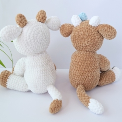 Elsa the Cow - Crochet Cow  amigurumi pattern by Crochet Pattern By Nina