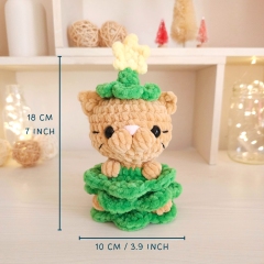 Crochet pattern Cat-tree - Low-sew  amigurumi pattern by Hugurumitoys