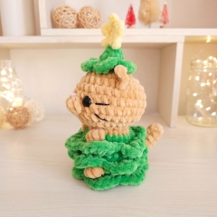 Crochet pattern Cat-tree - Low-sew  amigurumi by Hugurumitoys