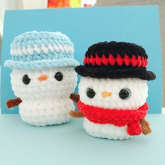 No-sew Snowman & Reindeer  amigurumi pattern by Hugurumitoys