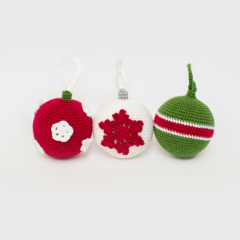 No-Sew Christmas Ornament Set amigurumi pattern by BlinkYarnCrafts