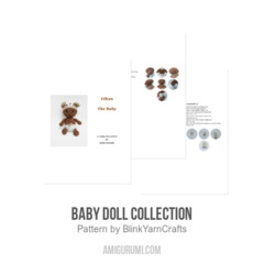 Baby Doll Collection amigurumi pattern by BlinkYarnCrafts