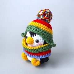 Peppe the penguin amigurumi pattern by Amigurumi with Eli