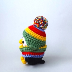 Peppe the penguin amigurumi pattern by Amigurumi with Eli