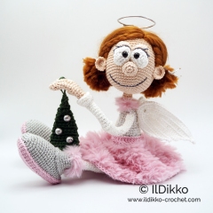 Gloria the Angel amigurumi by IlDikko