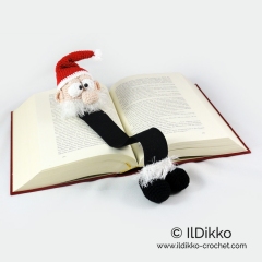 Santa Claus Bookmark amigurumi by IlDikko