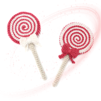 Christmas Lollipop Candy amigurumi pattern by RoKiKi