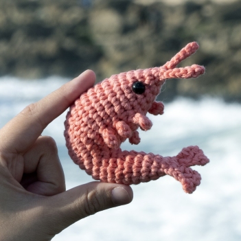 Shrimp No-Sew amigurumi pattern by MevvSan