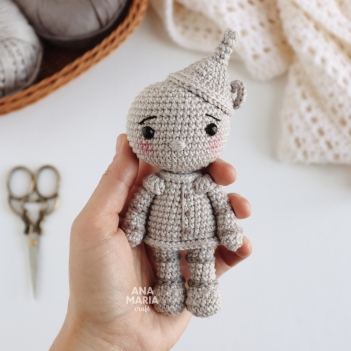 Tin Man - The Wizard of Oz amigurumi pattern by Ana Maria Craft