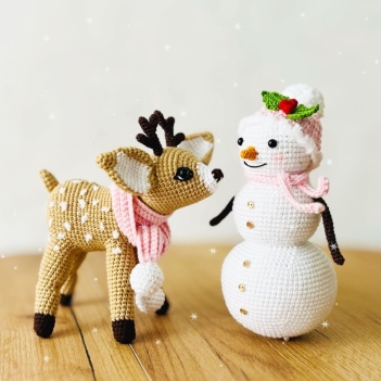 Christmas story amigurumi pattern by Fluffy Tummy