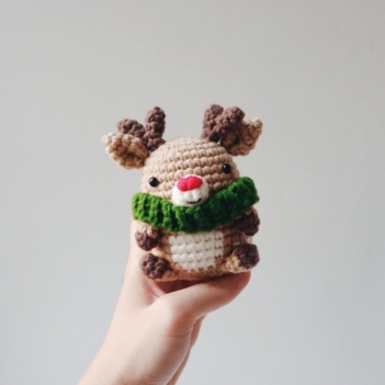 PETITE REINDEER amigurumi pattern