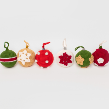 No-Sew Christmas Ornament Set amigurumi pattern by BlinkYarnCrafts