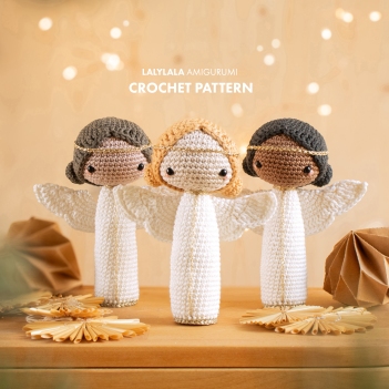 Christmas Angel Hope amigurumi pattern by Lalylala