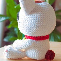 Turbo Granny Maneki-Neko amigurumi by yorbashideout