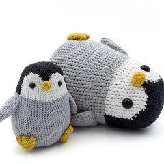 Baby Penguin amigurumi pattern by MevvSan