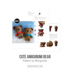 Cute Amigurumi Bear amigurumi pattern by Mongoreto