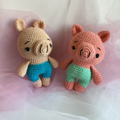 Cute Pig Amigurumi amigurumi pattern by Mongoreto