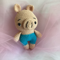 Cute Pig Amigurumi amigurumi by Mongoreto