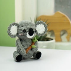 Cutie Koala Keyring amigurumi by Lennutas