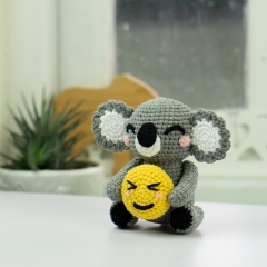 Cutie Koala Keyring amigurumi pattern by Lennutas