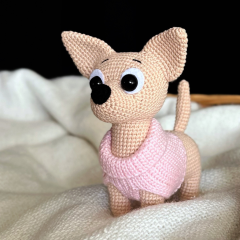 Dog Chihuahua amigurumi pattern by Mommy Patterns