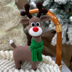 New Year's Reindeer amigurumi pattern by Mommy Patterns