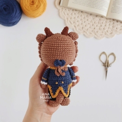 Beast - Beauty and the Beast amigurumi by Ana Maria Craft