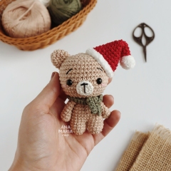 Teddy, the little bear amigurumi pattern by Ana Maria Craft