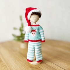 Christmas morning amigurumi pattern by Fluffy Tummy