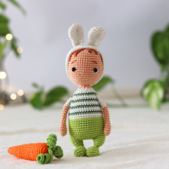 Carl, the rabbit amigurumi amigurumi pattern by yarnacadabra