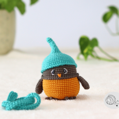 Little amigurumi bird amigurumi pattern by yarnacadabra