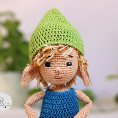 Irid, the elf amigurumi pattern by yarnacadabra