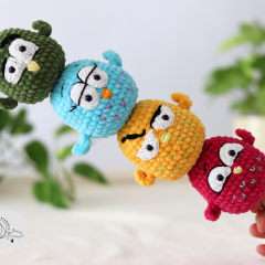 Emotions - EmotionOWLs amigurumi by yarnacadabra