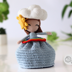 Reversible weather doll toy amigurumi pattern by yarnacadabra