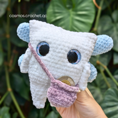 Jeremy the tooth fairy amigurumi pattern by Cosmos.crochet.qc