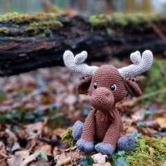 Masha the Moose amigurumi by LittleEllies_Handmade