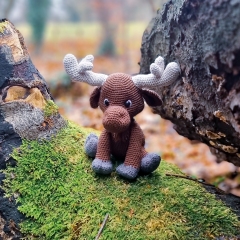 Masha the Moose amigurumi pattern by LittleEllies_Handmade