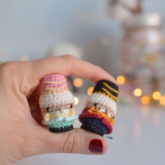 Mini Nutcracker amigurumi pattern by O Recuncho de Jei