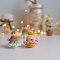 Mini sugar plum fairy amigurumi amigurumi pattern by O Recuncho de Jei