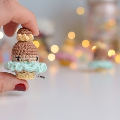 Mini sugar plum fairy amigurumi amigurumi by O Recuncho de Jei