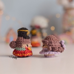 Mini Clara from The Nutcracker amigurumi pattern by O Recuncho de Jei