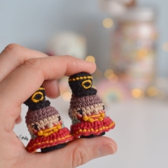 Mini Clara from The Nutcracker amigurumi pattern by O Recuncho de Jei