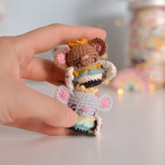 Mini Mouse King from The Nutcracker amigurumi pattern by O Recuncho de Jei