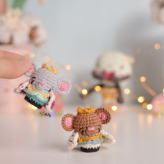 Mini Mouse King from The Nutcracker amigurumi pattern by O Recuncho de Jei