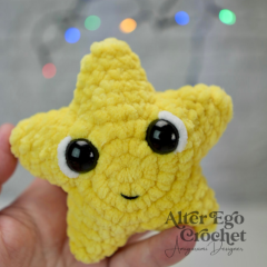 NO SEW Steven the Star (Starfish) amigurumi by Alter Ego Crochet