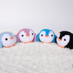 2-in-1 No Sew Chubby Winter Friends amigurumi pattern by Crochet Pattern By Nina