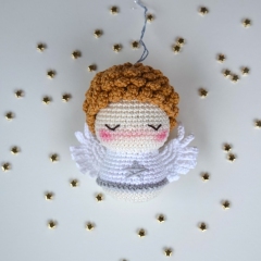 The little christmas Angel amigurumi pattern by Amigurumi with Eli